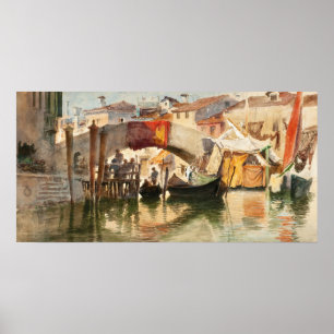 El poster de arte de Venecia de Roussoff
