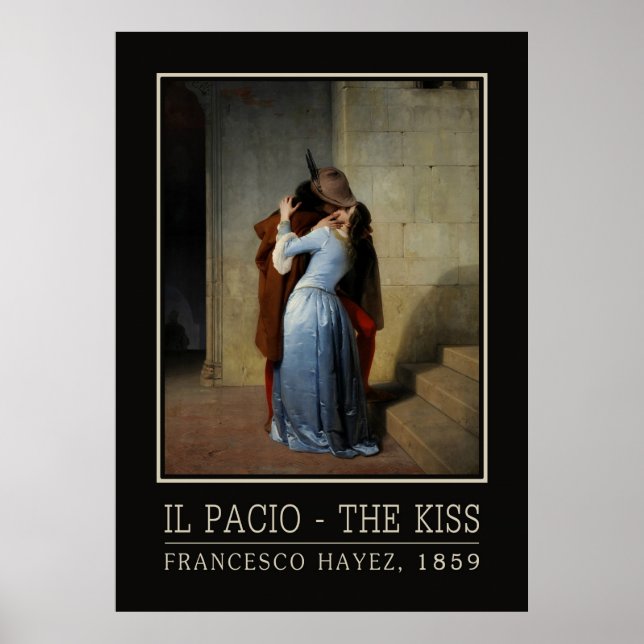 El poster de arte Kiss/Il Bacio (Frente)