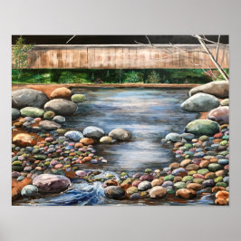 El Poster de arte original The Brook