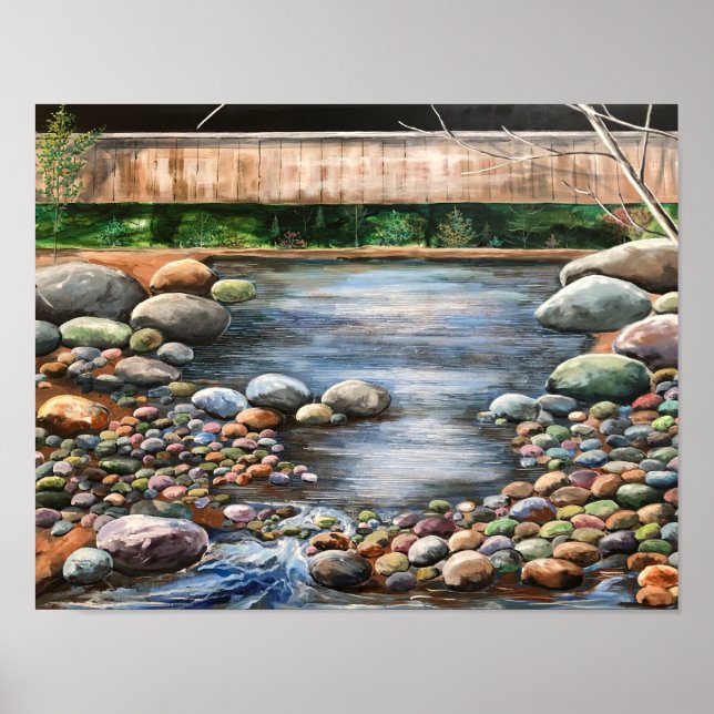 El Poster de arte original The Brook (Frente)