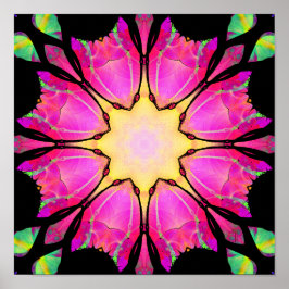 El Poster de impresión artística Star (12" x 12")