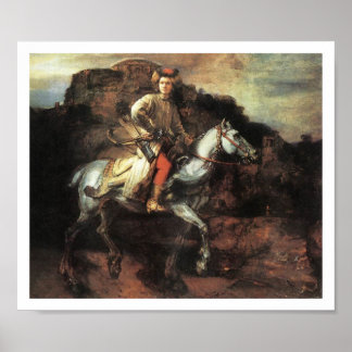 El Poster de impresión de arte de moda polaco