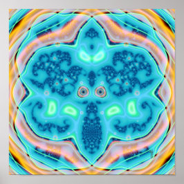 El Poster de impresión de arte Flukish One (12" x 