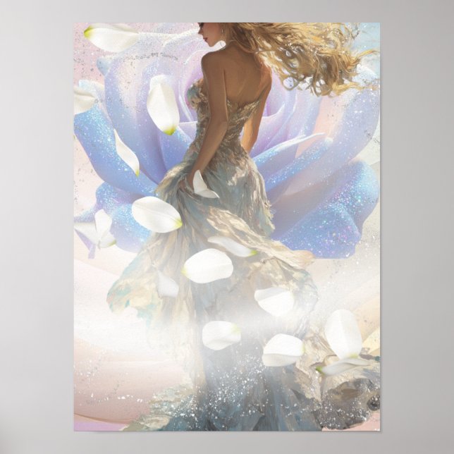 El Póster de La Floración Elegante (Frente)