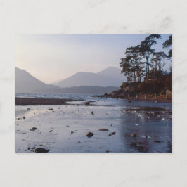 El Poster de tarjetas de Friar en Derwent Water En
