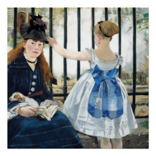 El Poster del Ferrocarril Edouard Manet