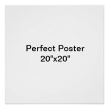 El Poster perfecto 20"x20" (brillante)
