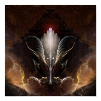 El Poster perfecto de arte fractal de Renidron
