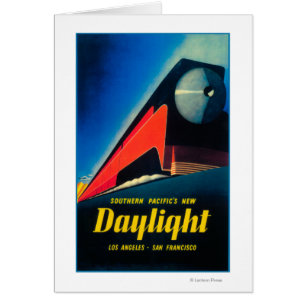 El poster promocional del tren de la luz del día