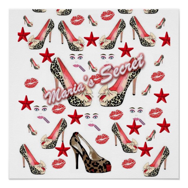 El Poster secreto de María (Anverso)