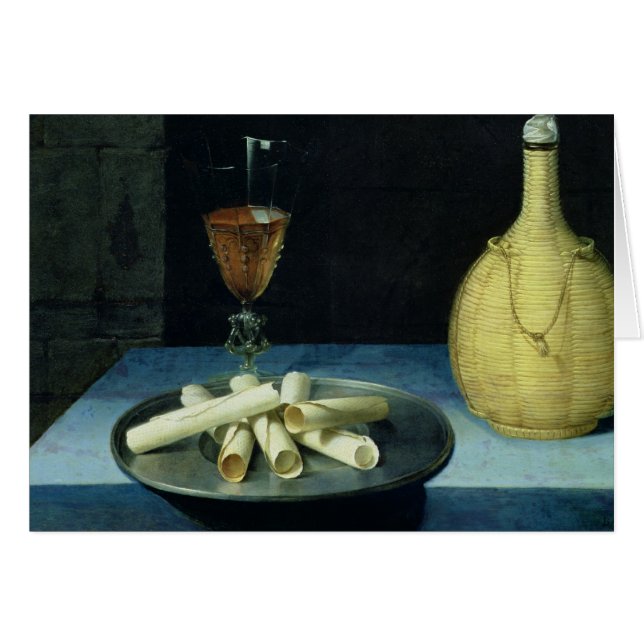 El postre de obleas (Anverso (Horizontal))