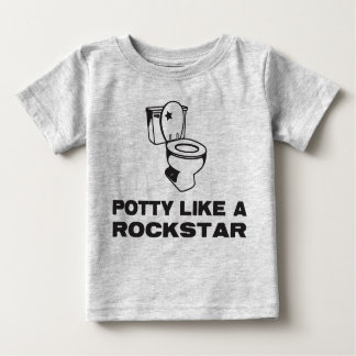 El Potty tiene gusto de una camisa de Rockstar