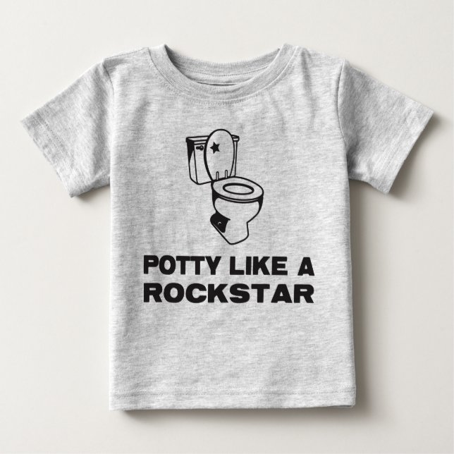 El Potty tiene gusto de una camisa de Rockstar (Anverso)