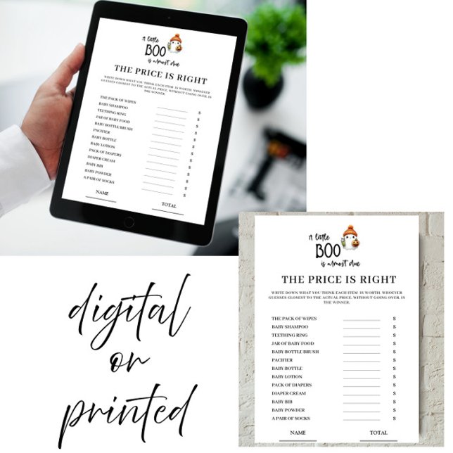 El precio de Halloween es la tarjeta de juego de B (Subido por el creador)