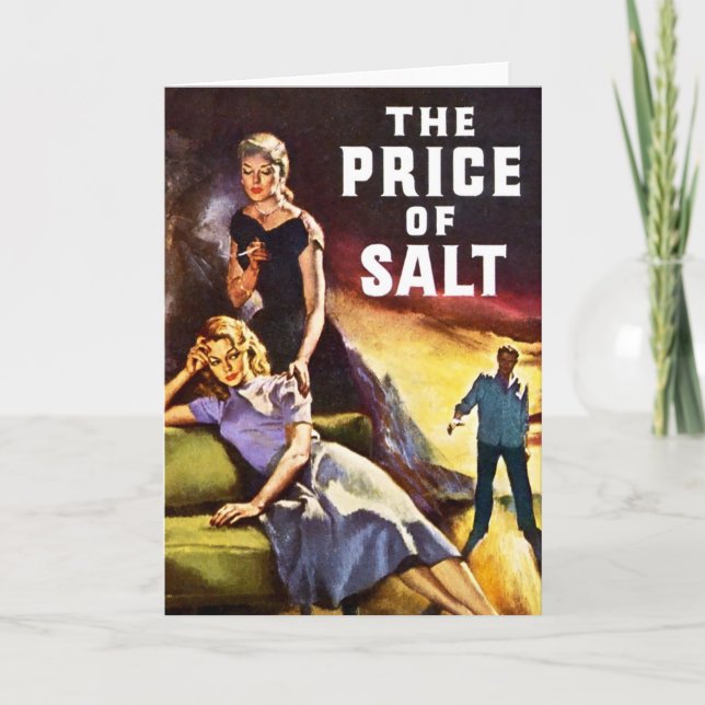 El precio de la sal | Tarjeta | Ficción de pulpa (Anverso)