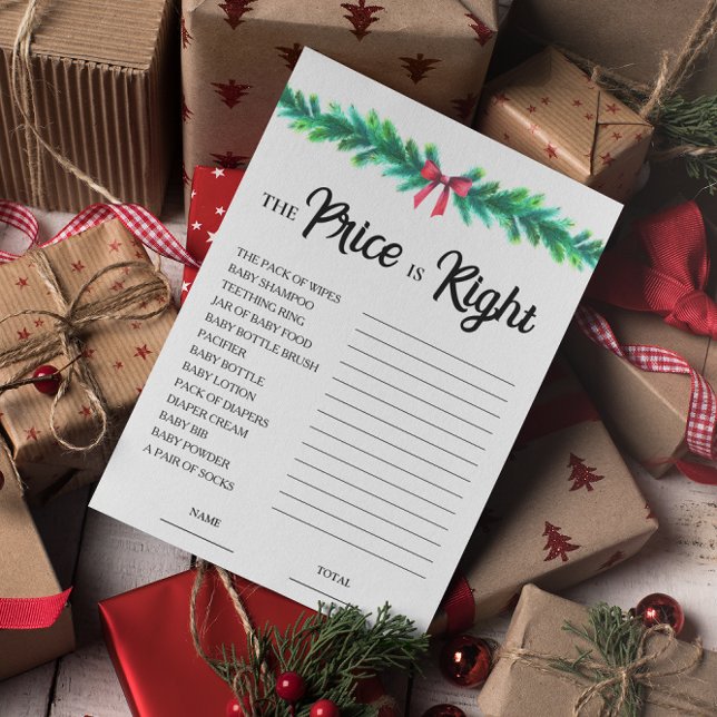 El precio del navidad es la tarjeta de juego Baby  (Subido por el creador)