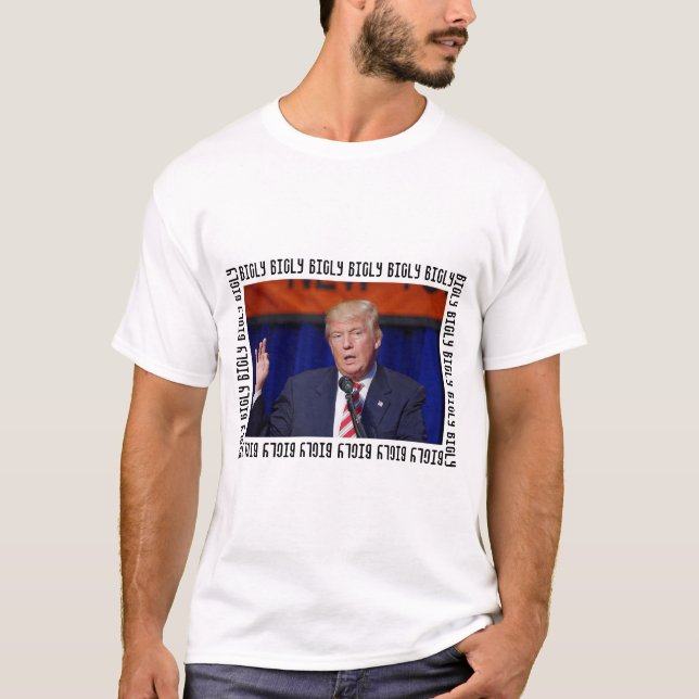 El presidente Donald Trump es una camiseta "fea" (Anverso)