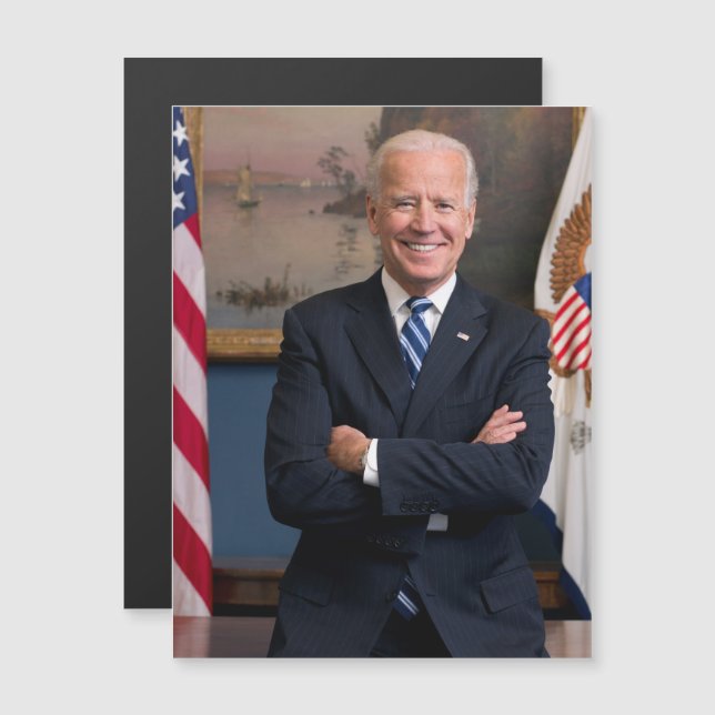 El presidente estadounidense Joe Biden como senado (Anverso/Reverso)