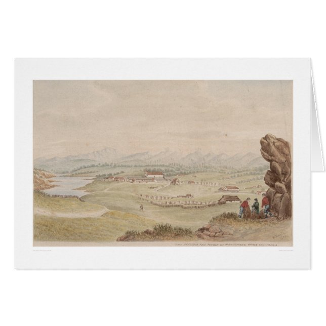El Presidio y el pueblo de Monterey (1104) (Anverso (Horizontal))