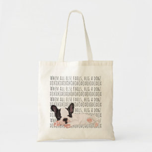 El presupuesto para la bolsa abraza a un perro FUR