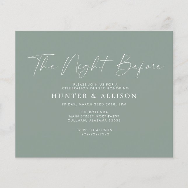 El presupuesto vive la noche anterior | Volante de (Frente)