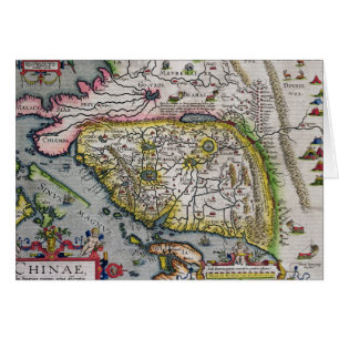 El primer atlas occidental China el 1584