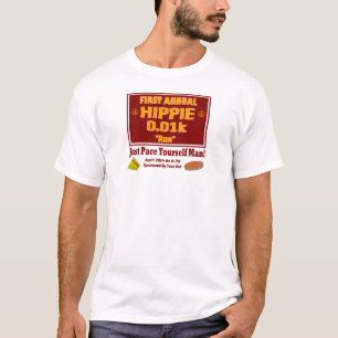 El primer Hippie anual 0.01k "corre" la camiseta