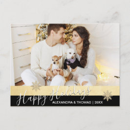 El primer navidad casó la FOTO dedicada del ORO el