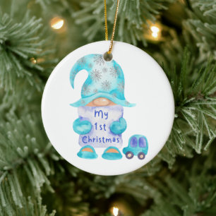 El primer ornamento de canto navideño para los nav