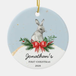 El primer ornamento navideño de Bunny Baby