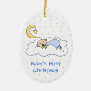 El primer ornamento navideño del bebé