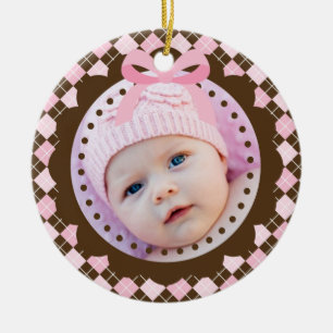 El primer ornamento navideño del bebé
