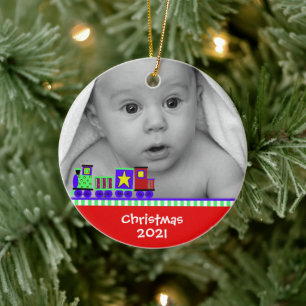 El primer ornamento navideño del bebé