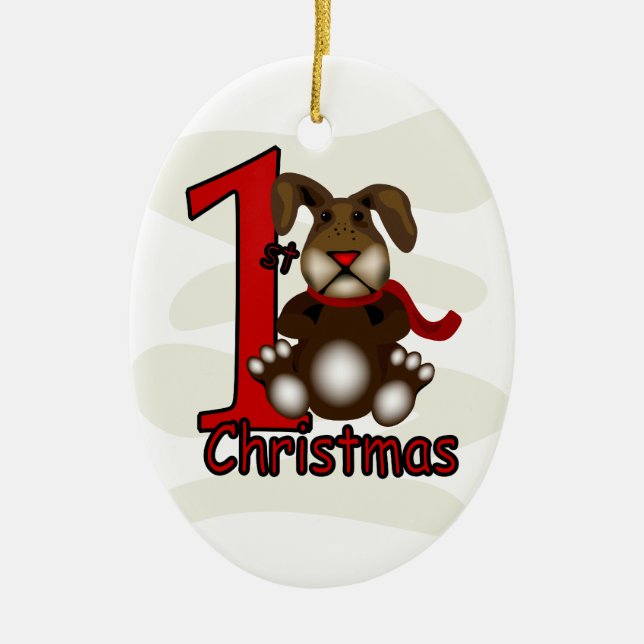 El primer ornamento navideño del bebé (Frente)