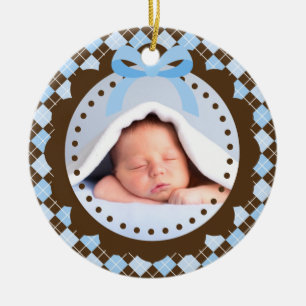 El primer ornamento navideño del bebé