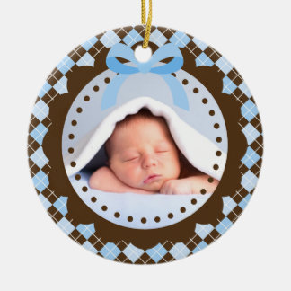 El primer ornamento navideño del bebé