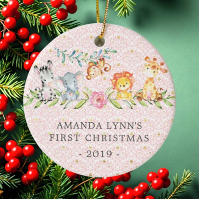 El primer ornamento navideño del bebé con foto de  (Subido por el creador)