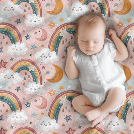El primer pastel de mantas para bebés con arcos y