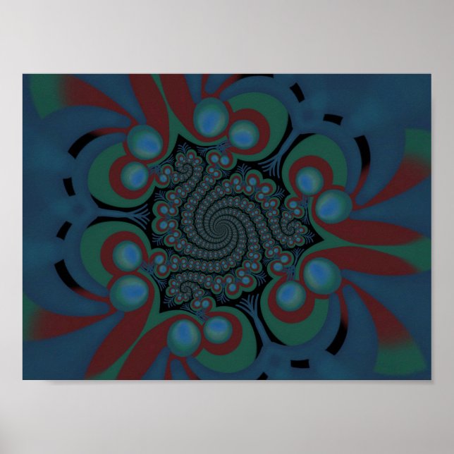 El primer poster de arte de Jimette Design. (Frente)