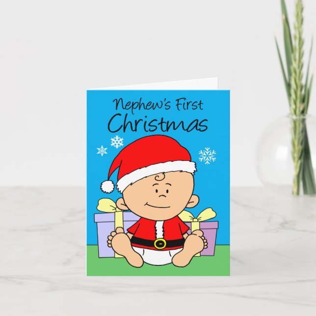 El primer Santa Cuta de Navidad del sobrino (Anverso)