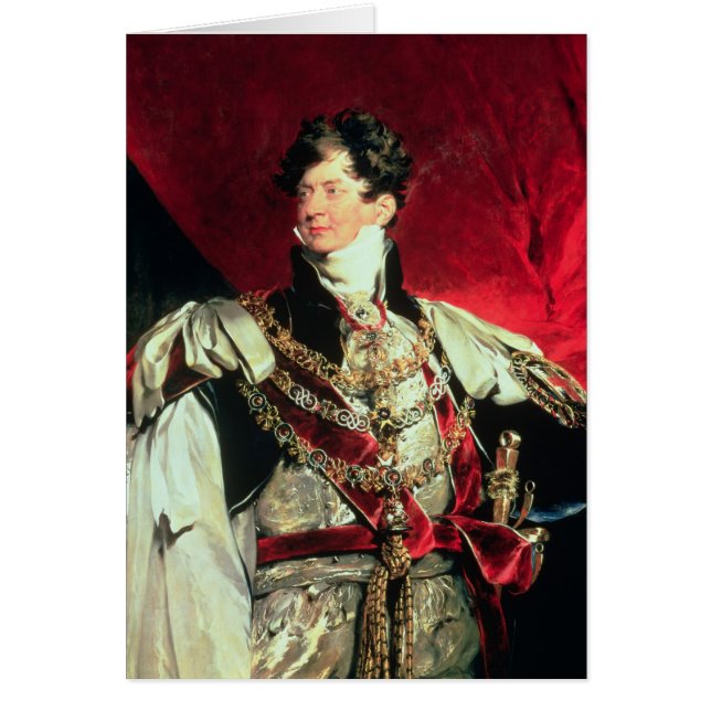 El príncipe Regent, George IV posterior 2 (Frente)