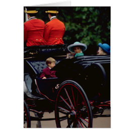 El príncipe William y la princesa Diana en el cent