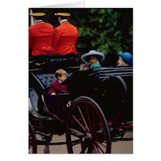 El príncipe William y la princesa Diana en el cent