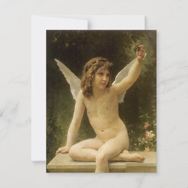 El prisionero (Le Captif) de Bouguereau (Anverso)