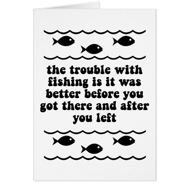 El problema con la pesca (Frente)