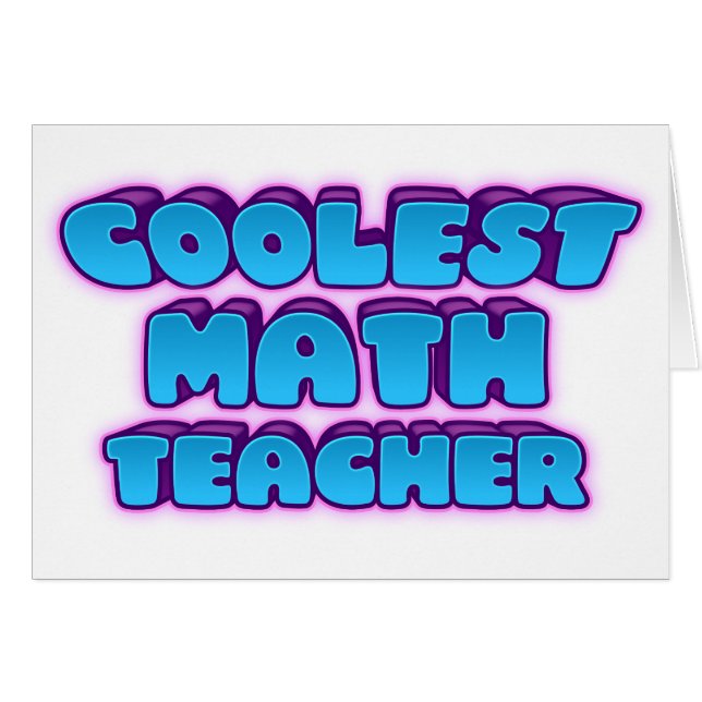 el profesor de matemáticas más fresco (Anverso (Horizontal))