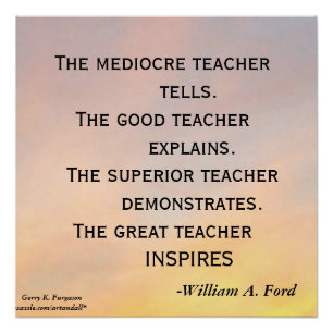 EL PROFESOR DE MEDIOCRE, Poster Glossy