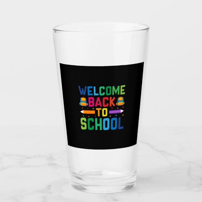 El profesor es bienvenido de vuelta a la escuela (Anverso)