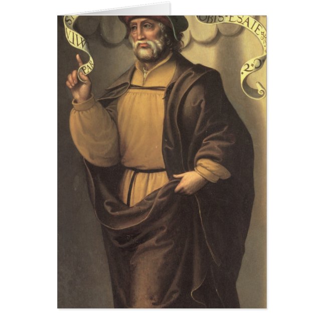 El profeta Isaías (Frente)