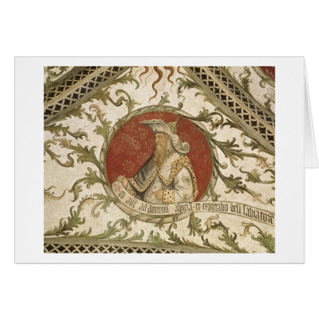 El profeta Micah, del d'Annunciazione de la logia (Anverso (Horizontal))